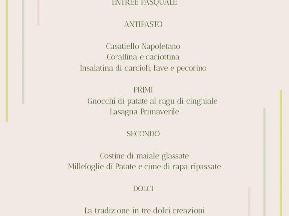 Pasquetta al Garden Ristò